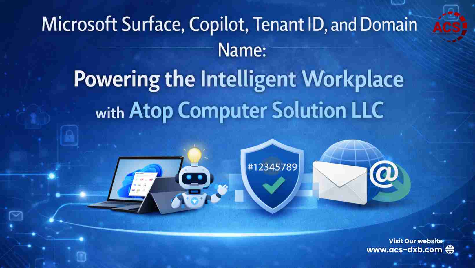 Microsoft Surface, Copilot & Domain | Atop Computer Solution LLC