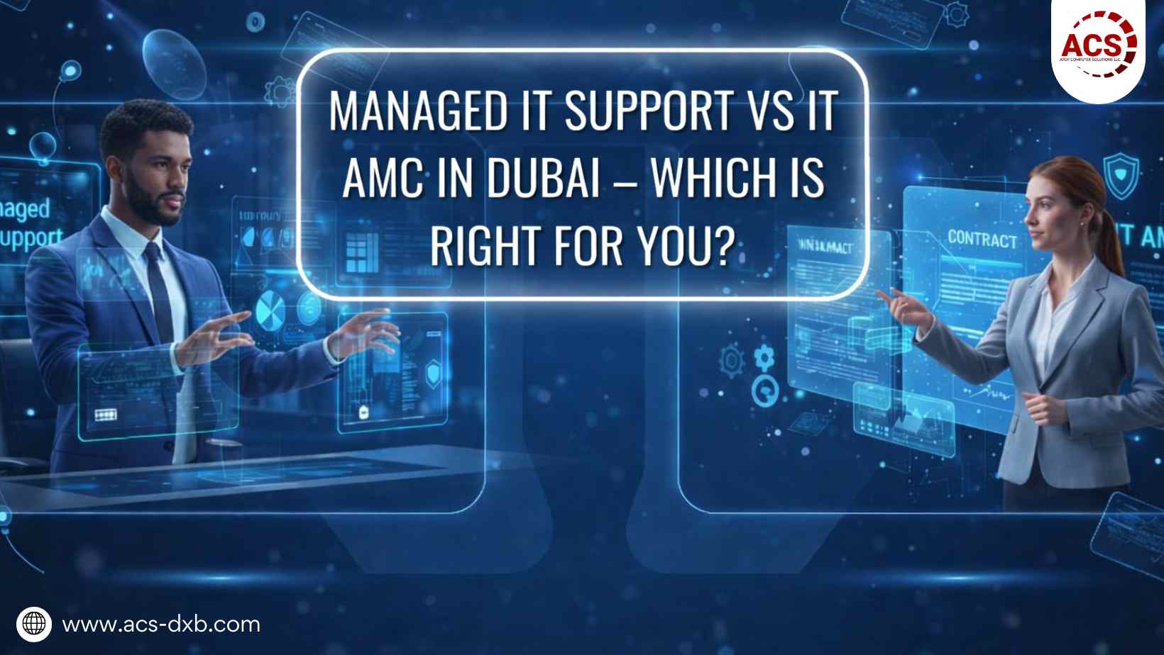 Managed IT Support vs IT AMC in Dubai | Atop Computer Solution LLC
